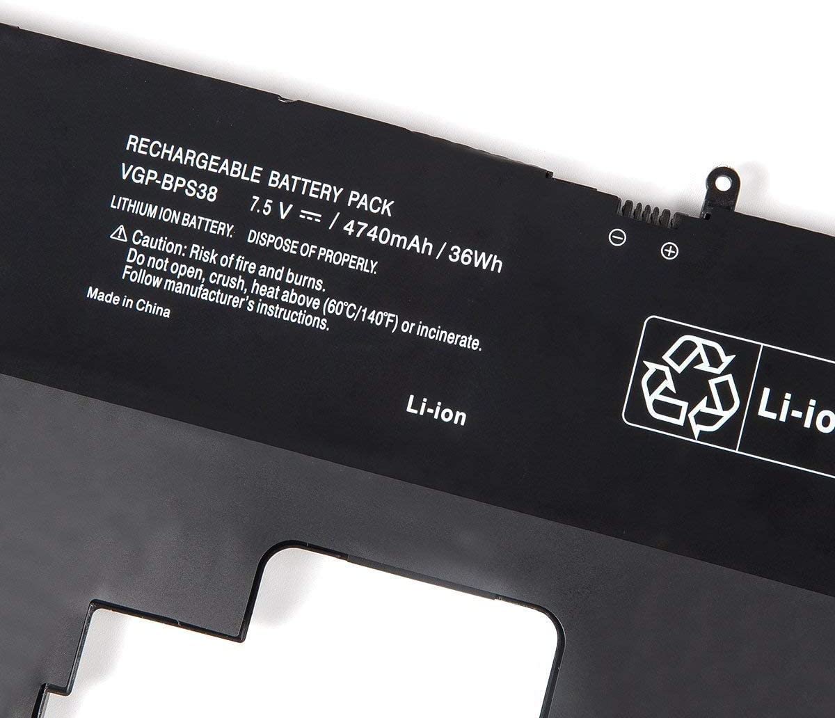 WISTAR LAPTOP BATTERY Sony VGP-BPS38 Battery for Vaio Pro 11 Pro 13 P11226SCBI P132200C P13226SC P13227SC SVP112100C SVP13217SC SVP13218SC Series Notebook